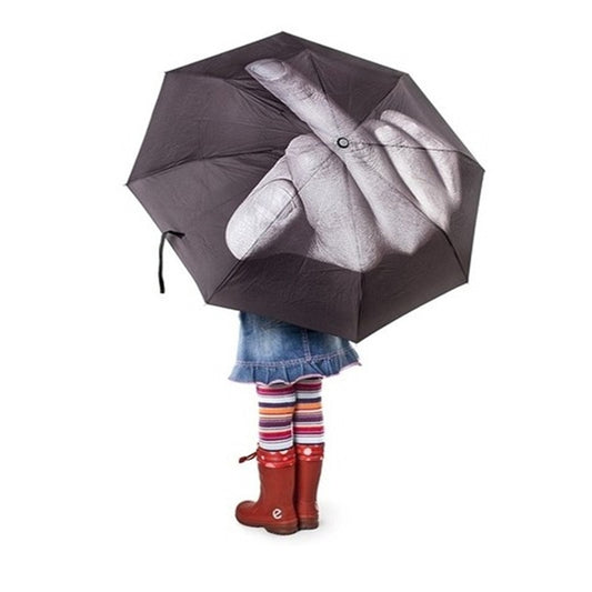 Creative middle finger umbrella