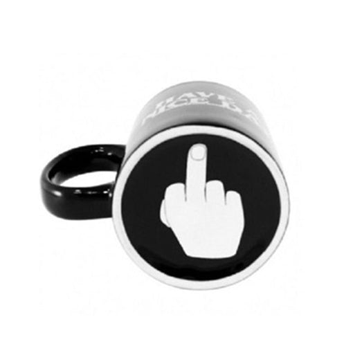 Character Ceramic Middle Finger Cup Coffee Cup With Middle Finger Up