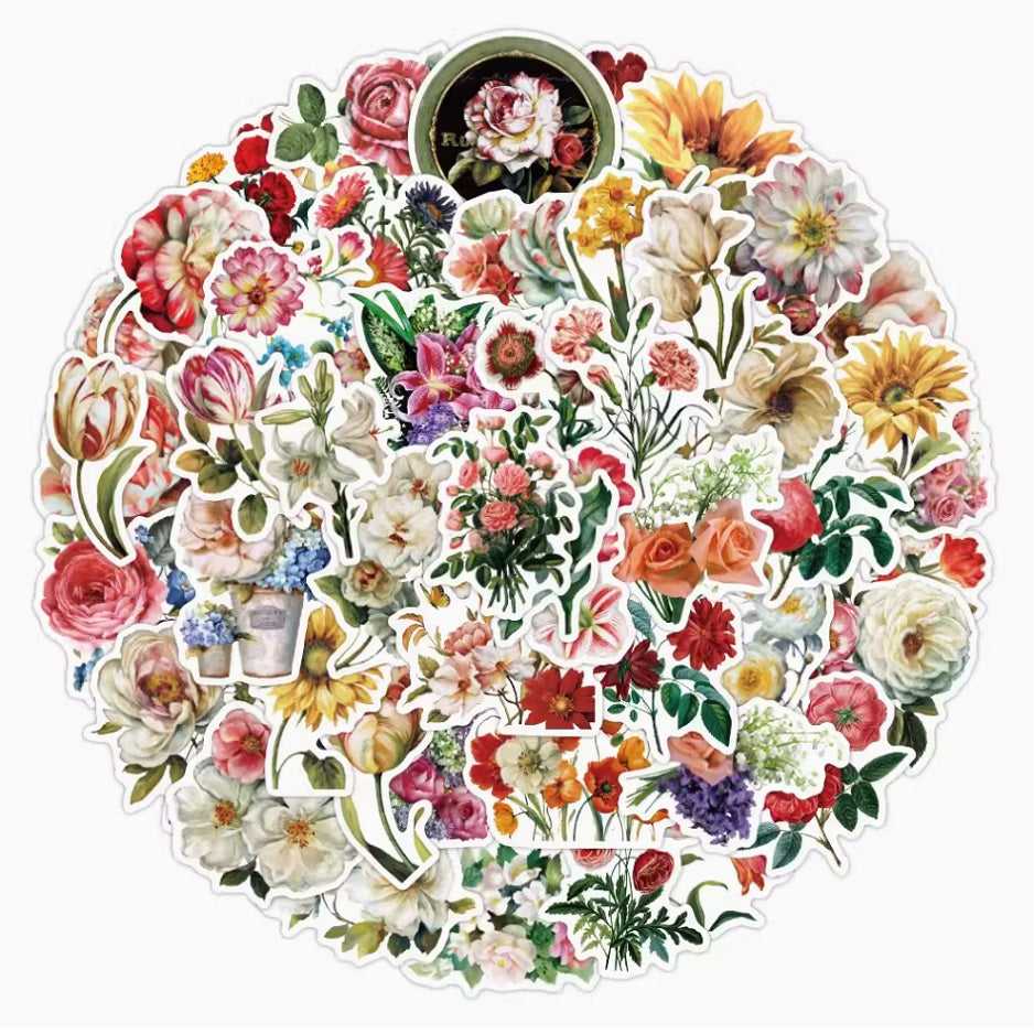 Adding Color to Your Life with Flower Stickers