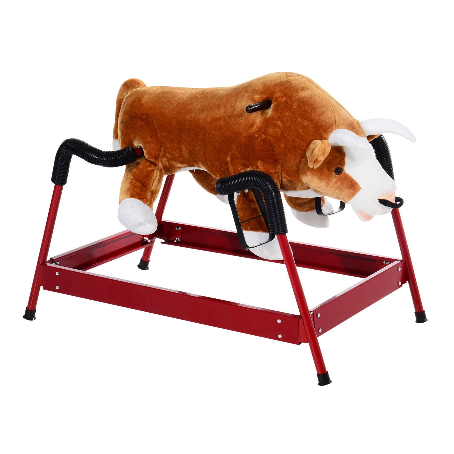 Rodeo bull rocker brown variant - lifestyle setting showing playroom character piece