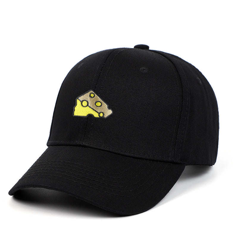 Cheese Embroidery Outdoor Sports Baseball Cap