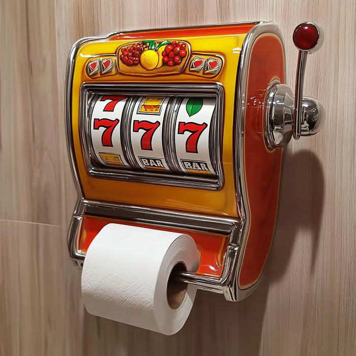 Retro Vending Machine Toilet Paper Holder - Unique Gift