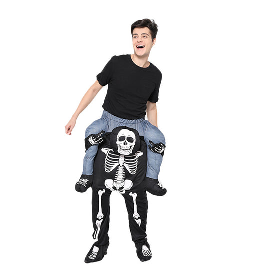 Unique Skeleton - Riding Costume: Stand Out at Halloween & Parties