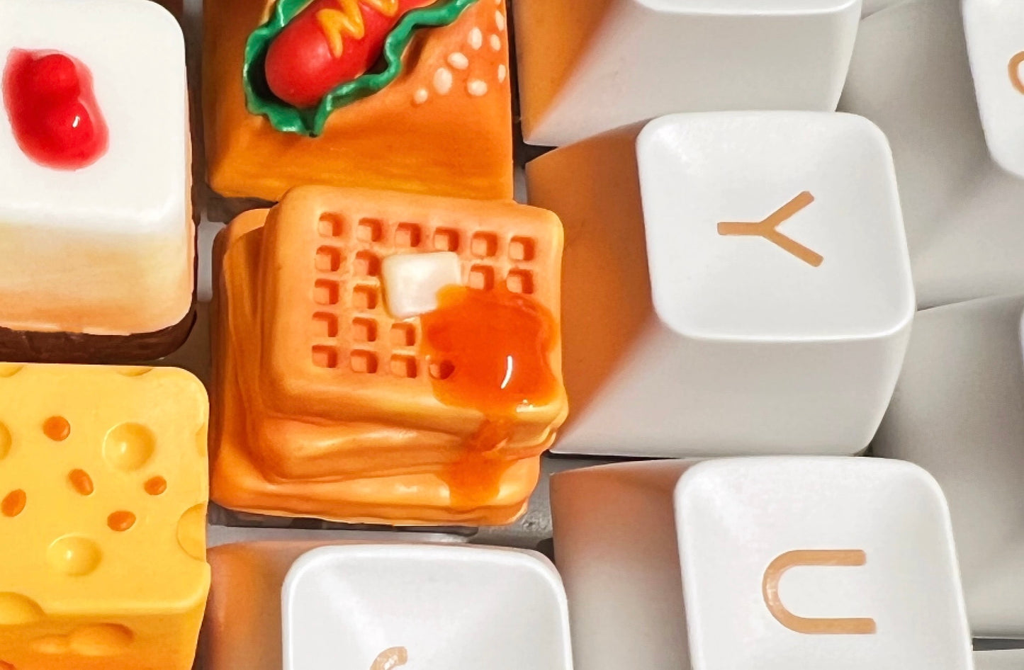 Food - Inspired Keycaps: Enhance Your Keyboard with Desserts & Snacks