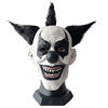 Clown mask worn — full costume effect with dramatic lighting