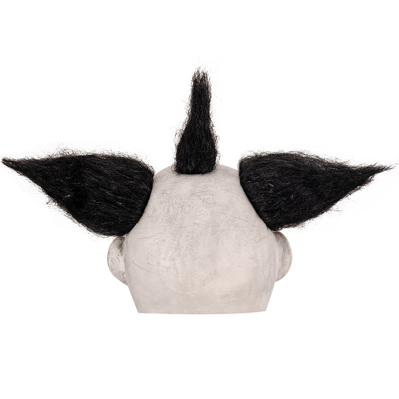 Halloween horror mask flat lay — 220g full-head latex clown