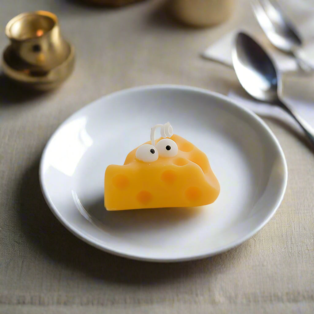 Cheese Aromatherapy Cartoon Shape Round Cheese Candle