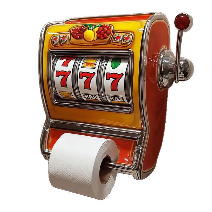 Retro Vending Machine Toilet Paper Holder - Unique Gift